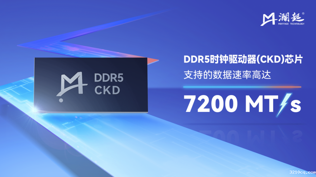 澜起科技率先试产DDR5时钟驱动器CKD芯片