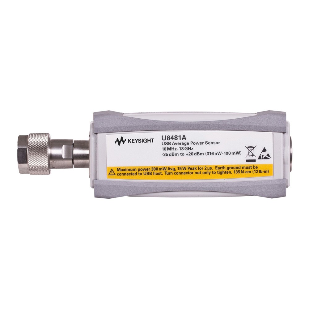 U8481A 直流/10 MHz – 18 GHz USB 热电偶功率传感器