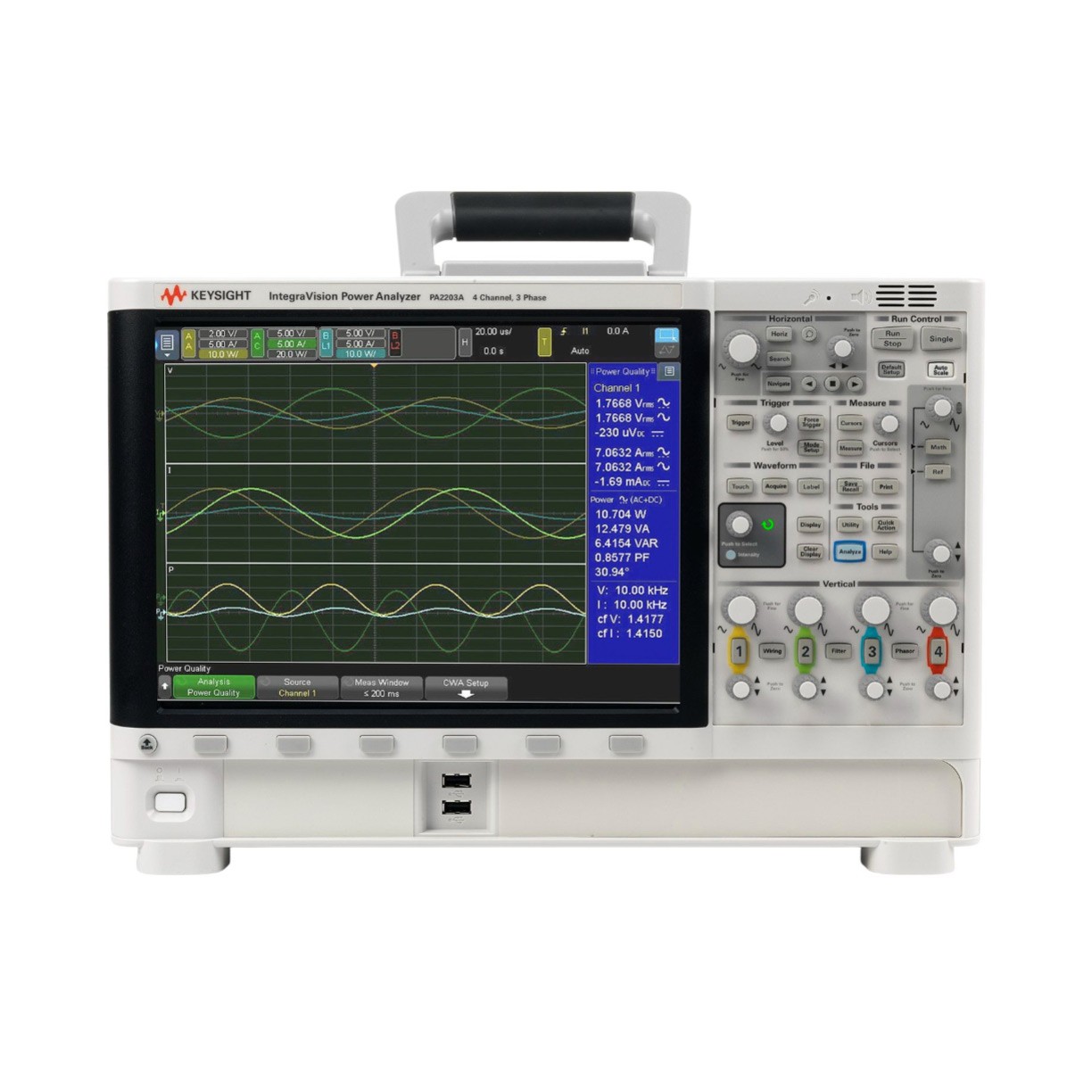 PA2203A IntegraVision 功率分析仪,4 通道,三相交流