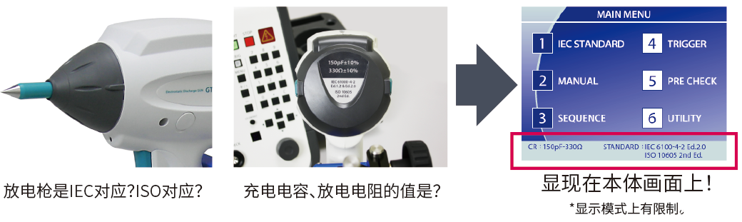可减少安装错误的“CR参数 显示功能”